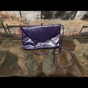 Vintage 80’s Purple Purse